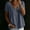 Navy, variant on Women's Summer Crop Babydoll Peplum Tops Cute V Neck Short Sleeve Business Casual Trendy T Shirts Beach Vacation Navy