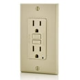 thumbnail image 4 of Leviton SmartlockPro GFCI Outlet GFNT1-I - LED Indicator, 15 Amp, Ivory, 4 of 4