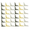 thumbnail image 4 of MLINS  105 Pcs Album Corner Decorative Cover Metal Protector Protectors Jewelry, 4 of 8
