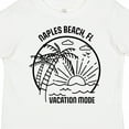 thumbnail image 4 of Inktastic Summer Vacation Mode Naples Beach Florida Boys or Girls Toddler T-Shirt, 4 of 5