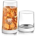 thumbnail image 1 of Juego de 16 Vasos de Vidrio Cabos de 467 ml y 319 ml, 1 of 6