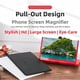 thumbnail image 3 of Screen Magnifier 2025 Version, Foldable 3D HD Magnifier Pull-Out for Phone Magnifying 10-12inch Screen Amplifier Smart Mobile Phones Movies, Stand Cool Gadgets for Women(White,10 inch), 3 of 7