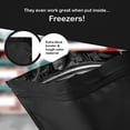 thumbnail image 5 of CCOCC 2026 New 50X Mylar Bags | 3.5G Herb Capacity | Smell Proof Baggies,9Cm X 13Cm | Airtight Zipper Lockable Bags with Metallic Foil Lining,Resealable&Reusable Bags(Matte Black), 5 of 5