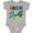AC-Heather Grey, variant on I Love My Daddy- 80s Retro Style Boys or Girls Baby Bodysuit