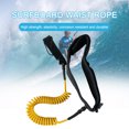 thumbnail image 1 of Correa Enrollada Correa en espiral correa de tabla de surf ajustable para tablas de paddle stand (amarillo), 1 of 8