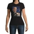 thumbnail image 2 of Function - Joe Biden Holding Cats Funny Novelty Gag Joke Shirt Men's T-Shirt Tee Democrat Yearbook Photo Laser Light 90s Throwback Grandpa Sweater President Election 2020 Meme, 2 of 3
