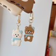 thumbnail image 5 of for iPhone 11 Pro Max Bear Case, Kawaii Phone Cases 3D Silicone Cartoon Case with Keychain Fun Apply to iPhone 11 Pro Max Cute Case Soft Rubber Shockproof Protective Case for Women Girls, 5 of 13