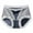 Grey, variant on Women's Lace Trim High Waisted Lightweight Summer Full Coverage Soft Breathable Panty (Grey, M)