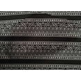 thumbnail image 4 of oneOone Cotton Cambric Fabric Leaves & Chevron Block Printed Craft Fabric BTY 56 Inch Wide, 4 of 4