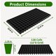 thumbnail image 5 of Gardzen Paquete de 10 Bandejas para Semillas de 128 Celdas, Bandeja de 3.8 cm de Profundidad para Plántulas, Bandejas Duraderas con Agujeros de Drenaje, 5 of 5
