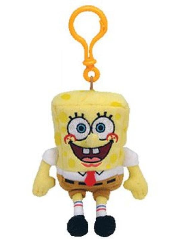 Ty Beanie Baby Babies Spongebob Nickelodeon Gary Backpack Key Clip W/tag for sale online 