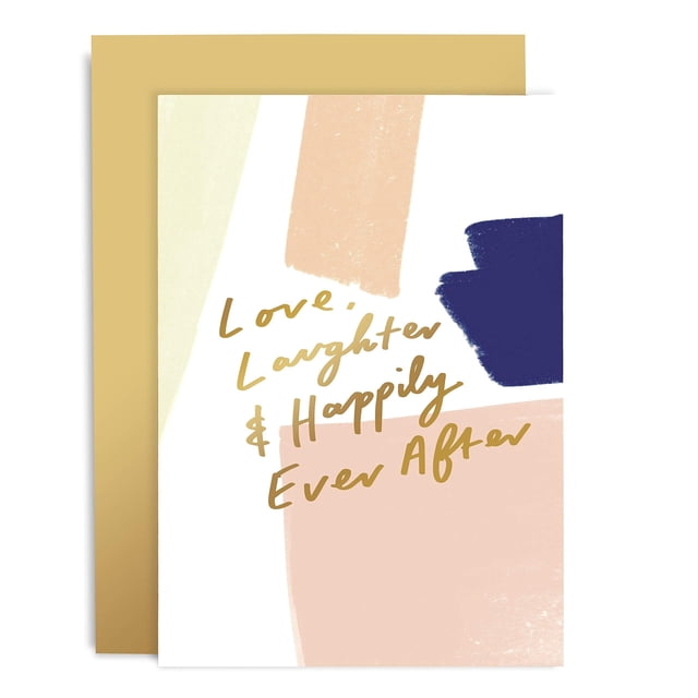 Tarjeta de aniversario Old English Co. Happily Ever After A6
