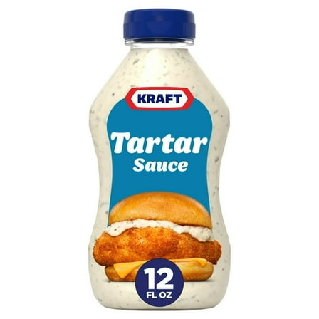 Kraft Tartar Sauce, 12 fl oz Bottle- 3Pack