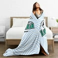 thumbnail image 5 of Loyola University Maryland Logo Fleece Blanket, Very Soft Microfiber Flannel Blanket for Couch Warm and Cozy for All Seasons, 5 of 6