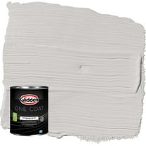 Glidden One Coat Elusion / Grey Eggshell Interior Paint with Primer, 1 Quart