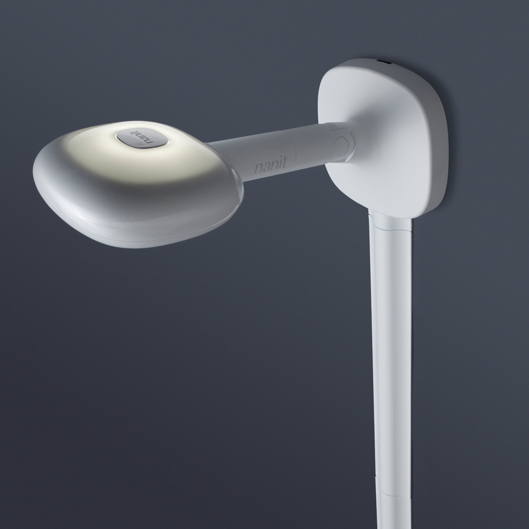 nanit plus smart baby monitor and wall mount