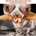 thumbnail image 3 of Meat Claws for Shredding, Metal Set of 2 Tools, Chicken Shredder, Meat Shredder Claws, BBQ Shredding Claws, Pulled Pork, Bear Claws, Pork Shredding Claws Shred Cut Meats, 3 of 15