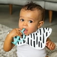 thumbnail image 5 of Tiny Twinkle - Silicone Toothbrush 2PK - Indigo, Mint, 5 of 5