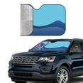 thumbnail image 4 of Windshield Sun Shade Foldable Car Front Window Sunshade For Car Suv Trucks Vans - Best Heat Shield Blocker Visor Cover Blocks Uv Rays And Keeps Your Vehicle Cool-Medium, 4 of 5