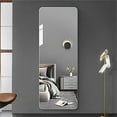 thumbnail image 2 of LAIYA Full Length Mirror, 65 '' x 24 '' Wall Mounted Mirror Frameless Full Body Mirror Long Mirror For Bedroom Living Room, 2 of 6