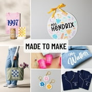Cricut Maker 4 Vinyl and Iron-On DIY Project Bundle