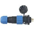 thumbnail image 3 of SP13 Panel IP68 Waterproof Plug and Socket Circular Connector 2/3/4/5/6/7pin 5pin, 3 of 11