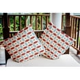 thumbnail image 3 of E by Design Geometric Indoor/Outdoor Throw Pillow, 3 of 3