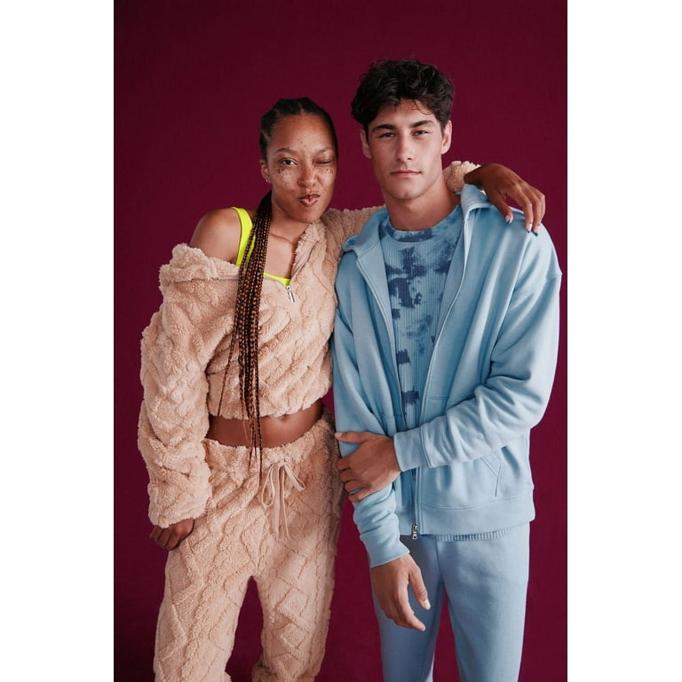 No Boundaries Soft Fleece Zip Front Hoodie, All Gender No Boundaries Soft Fleece Zip Front Hoodie, All Gender