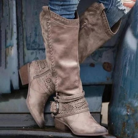 

POROPL Winter Boots For Women Water Shoes Hiking & Hunting Boots Warm Soft Girls Tall Boots For Women Boots For Reduced Price