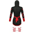 thumbnail image 4 of Disfraz de samurái femenino para Halloween, tallas S a XXL, disfraz de Naruto, uniforme COS, disfraz de ninja para cosplay, 4 of 6