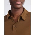 thumbnail image 4 of Free Assembly Mens Cotton Polo Shirt with Short Sleeves, Sizes XS-3XL, 4 of 5