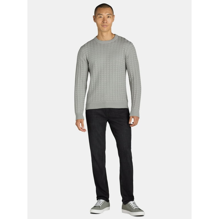 Tribekka 44 Men's Textured Crewneck Sweater, Sizes XS-3XL