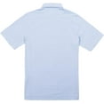 thumbnail image 4 of U Suck At Golf Men's High Performance Dry Fit Short Sleeve Golf Polo Shirt (Plain Jane Polo Sky, XX-Large), 4 of 5