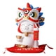 thumbnail image 1 of Estatua de gato de la suerte, colección de figuritas Feng Shui, amuletos decorativos para la vida blanco, 1 of 8