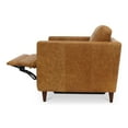 thumbnail image 3 of Moe's Home Collection Bridgers Power Recliner Chair Tan Leather Leather, 3 of 10