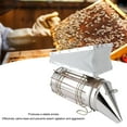 thumbnail image 4 of Stainless Steel Bee Smoker for Beekeeping with Heat Shield, Lightweight Beekeeper Tool, Solid Wood, Stable Smoke, Easy to Carry, Calm Bees, Avoid Attacks, Excellent Airflow, 4 of 7