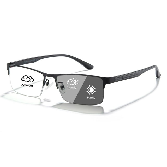 Lentes de Luz Azul Cyxus Fotocromáticos con Bloqueo UV, Sin Montura