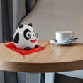 thumbnail image 4 of Cartoon Panda Piggy Bank Decorative Cartoon Money Saving Pot Tabletop Ceramic Coin Container, 4 of 6