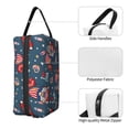 thumbnail image 5 of Uemuo Gnome Love USA Pattern Portable Toiletry Bags with Handle, Waterproof travel Make up Bags for Women, Large Capacity Travel Cosmetic Bags, 5 of 9
