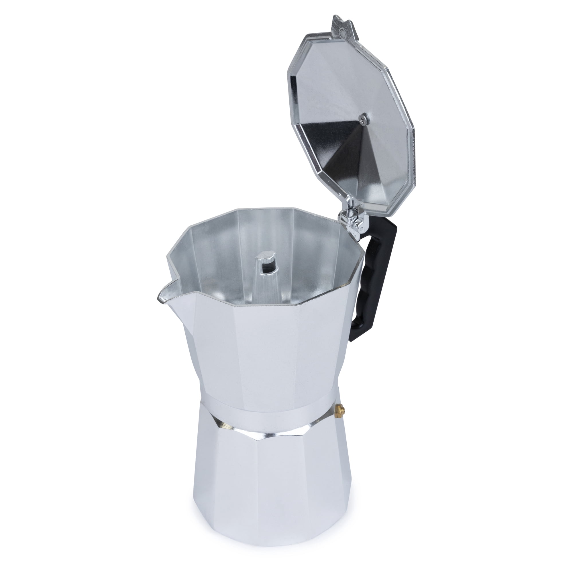 12 Cup Aluminum Espresso Maker - 6 Units
