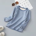 thumbnail image 4 of MXIEZI 1-12 Years Old Boys Girls Warm T Shirt Fall Clothing Padded Thickened Bottoming Tops for Baby Kids Fleece Thermal Underwear, 4 of 9