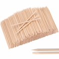 thumbnail image 1 of Palitos de madera naranja AMOSTBY para decoración de uñas, 11,43 cm, 1000 unidades, 1 of 7