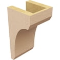 thumbnail image 5 of 5"W x 5"D x 10"H Wide Legacy Rough Cedar Woodgrain TimberThane Corbel, Primed Tan, 5 of 6