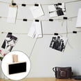 thumbnail image 3 of 100 Pieces Mini Blackboard, Mini Chalkboard Signs Rectangle Message Blackboard 26s, 3 of 5