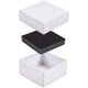 thumbnail image 3 of Juego de 12 cajas cuadradas de cartón para joyas con esponja en el interior, 3 of 6