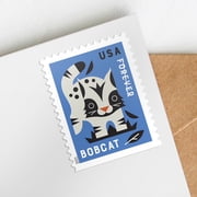 Baby Wild Animals USPS Forever Postage Stamp 1 Book of 20 US First Class Flower Outdoor Holiday Wedding Celebration Announcement (20 Stamps)