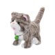 thumbnail image 2 of Peluche eléctrico para gato que camina con grabación de voz, versátil, 18 x 10 x 17 cm Rayas gris claro, 2 of 9