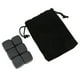thumbnail image 3 of Juego de piedras de whisky de basalto con bolsa de almacenamiento para whisky, coñac, vino, bebida, rocas de whisky enfriadoras reutilizables para regalo, juego de 6 uds., 3 of 5