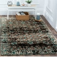thumbnail image 2 of SAFAVIEH Classic Vintage Shavonne Abstract Area Rug, Teal/Beige, 4' x 6', 2 of 8