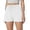 White, variant on Casual Legging Shorts Women Elastic Training Pockets Drawstring Compression Shorts for Women,White,L